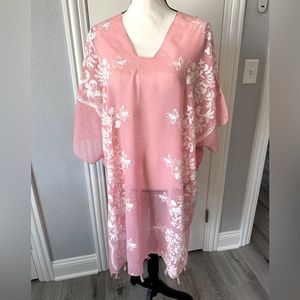 Pink Swimsuit Cover Up